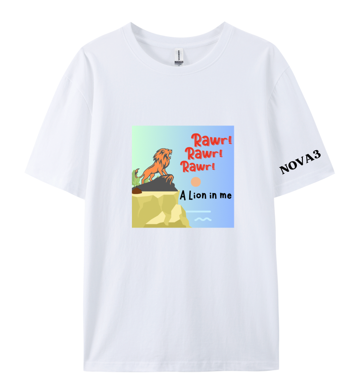 Kids Short Sleeve T-Shirt - "A Lion in Me"