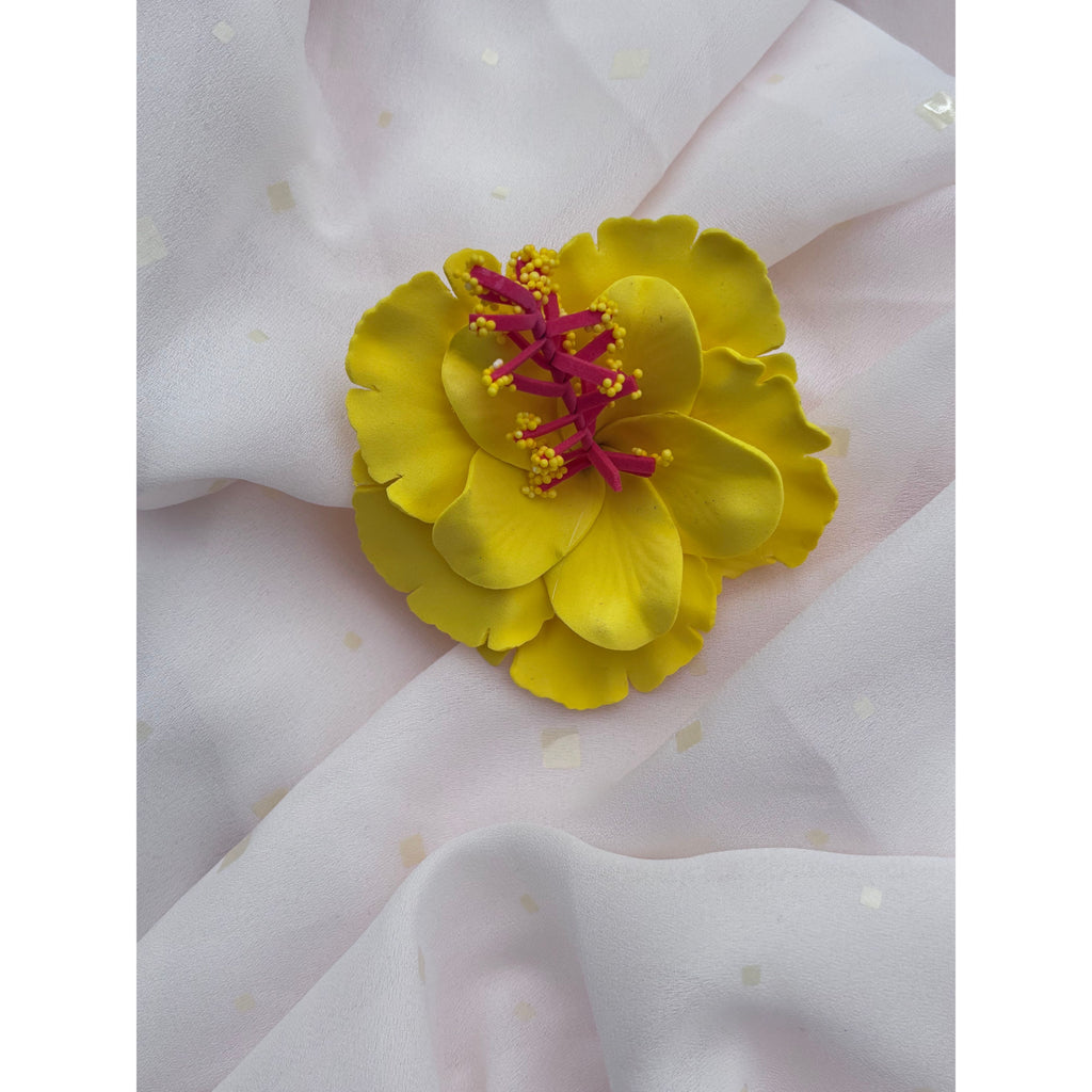 Sei - Yellow Hibiscus Flower