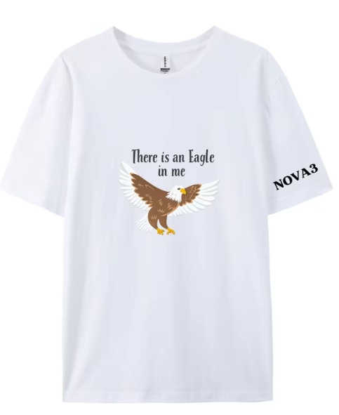 Kids Short Sleeve T-Shirt - There's An Eagle in Me"
