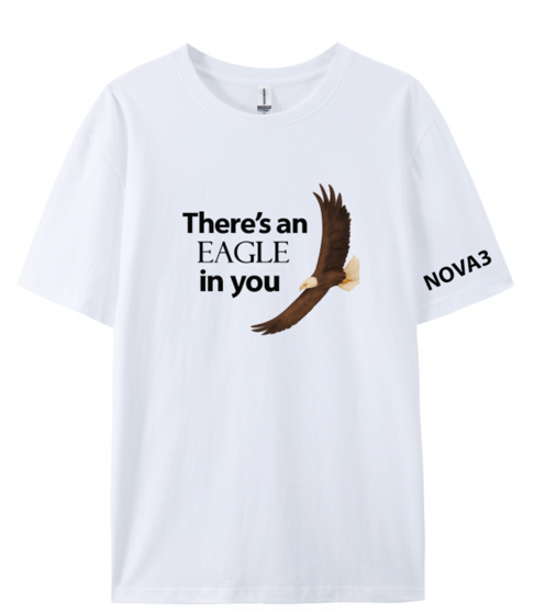 Adults T-Shirt - "There's An Eagle In You"
